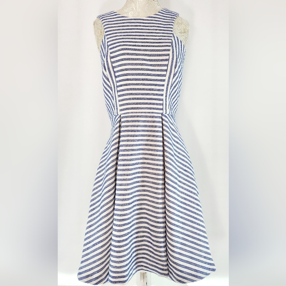 BCBGeneration stripped halter dress